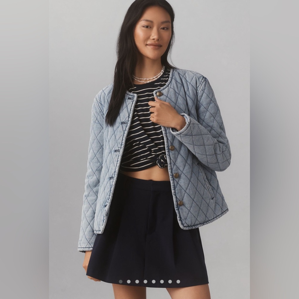 Anthropologie Quilted Jacket, S, NWT